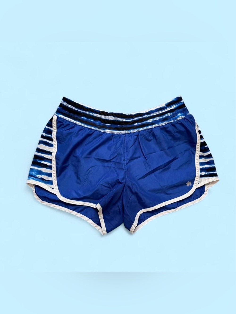 tek gear Royal Blue Athletic Shorts with White Trim